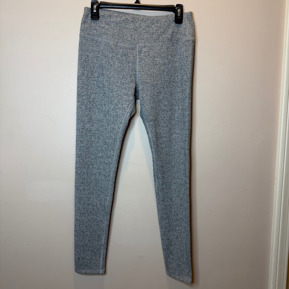 Kyodan Outdoor Gray Chevron High Waist Leggings Running Athletic Womens Sz Large - Picture 1 of 9